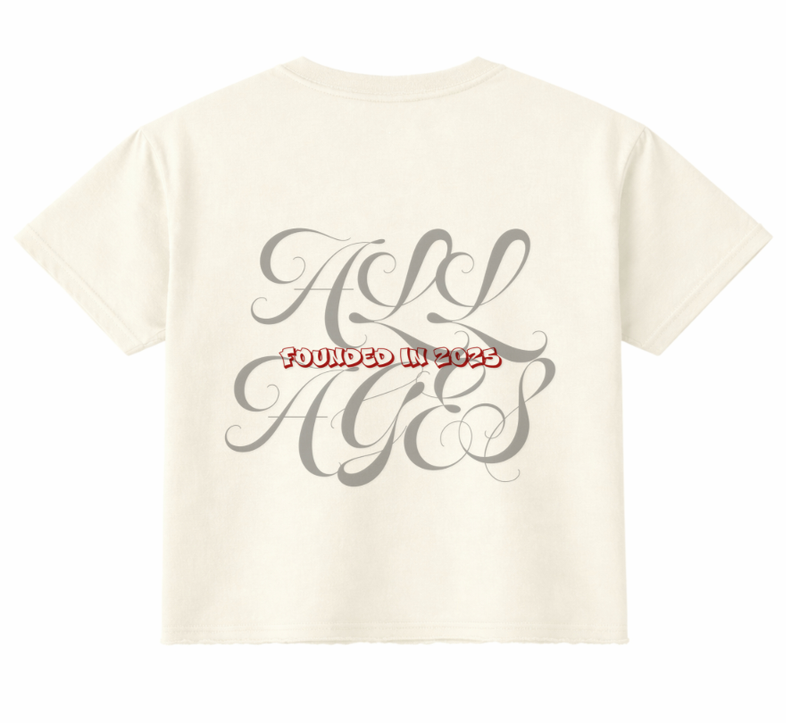 ALL AGES CLUB TSHIRT - OFF WHITE