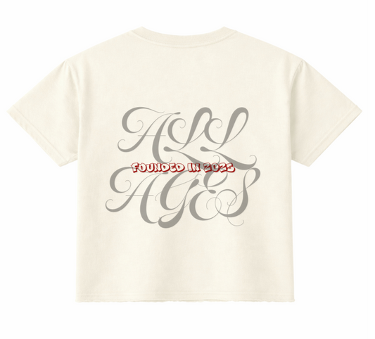 ALL AGES CLUB TSHIRT - OFF WHITE