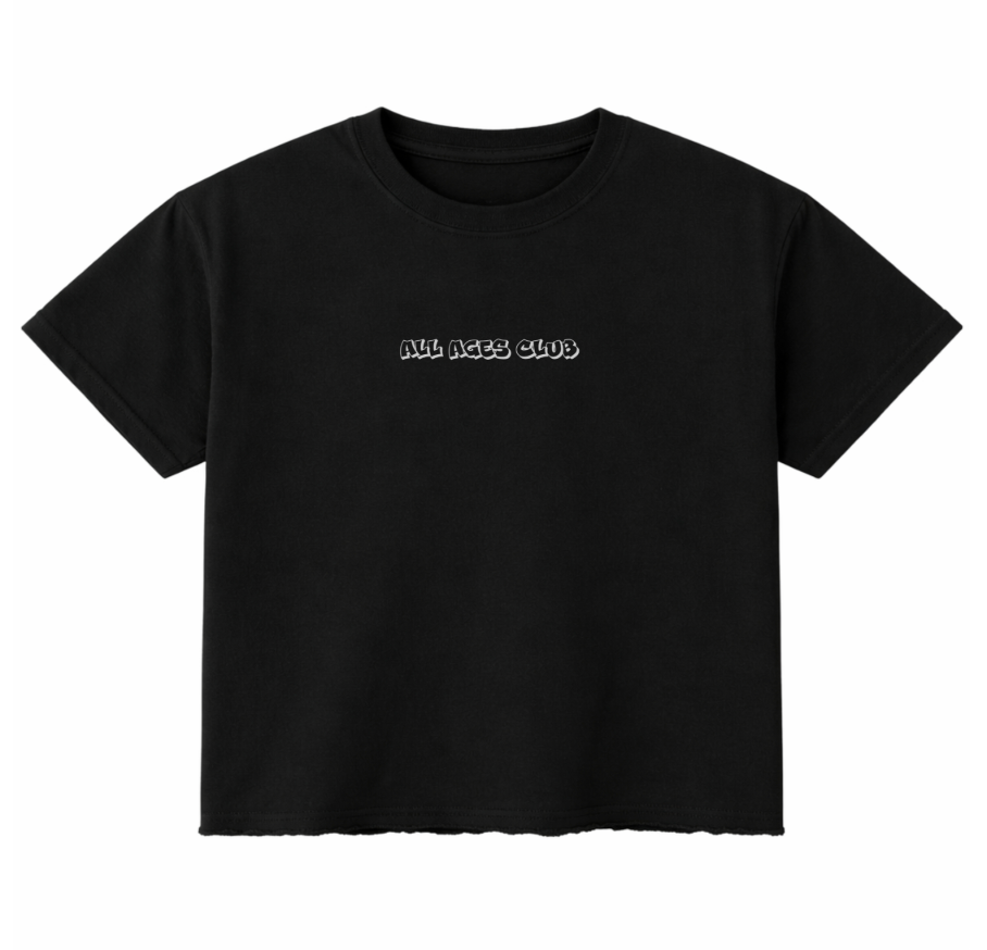 ALL AGES CLUB TSHIRT - BLACK