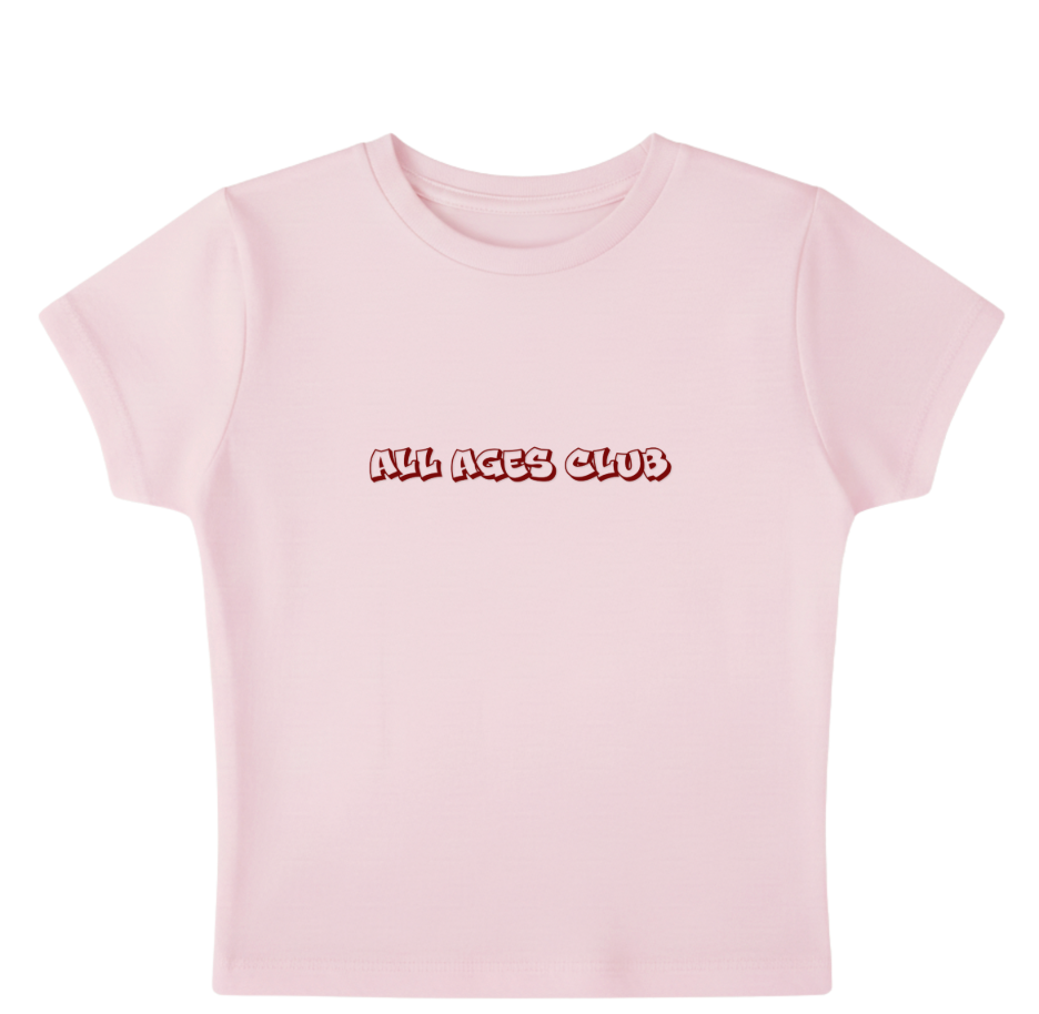 ALL AGES CLUB TOP - BABY PNK