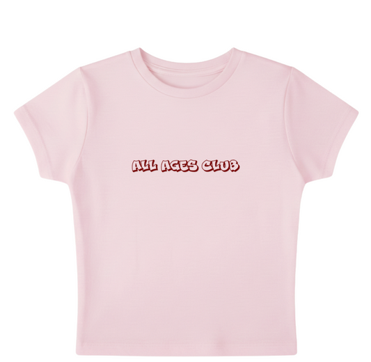 ALL AGES CLUB TOP - BABY PNK